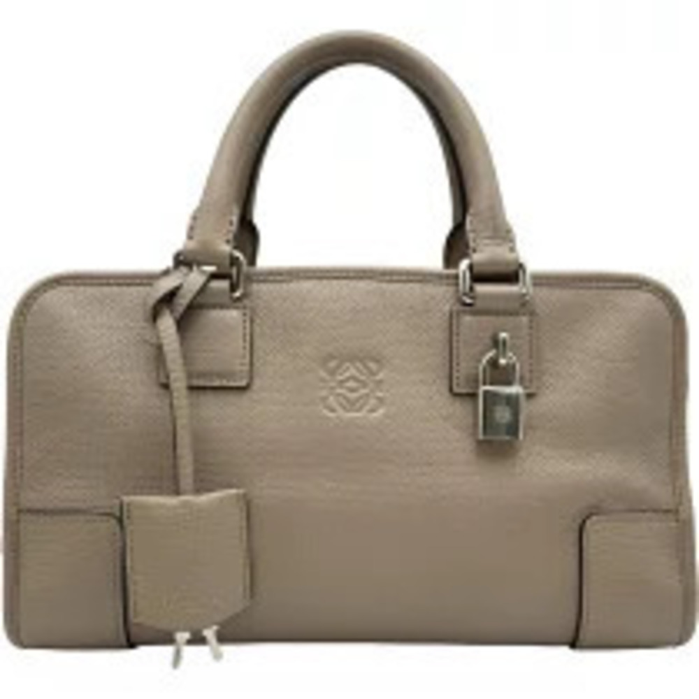Loewe Amazona Beige Cream Leather Handbag